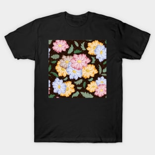 Bright fantastic abstract flowers T-Shirt